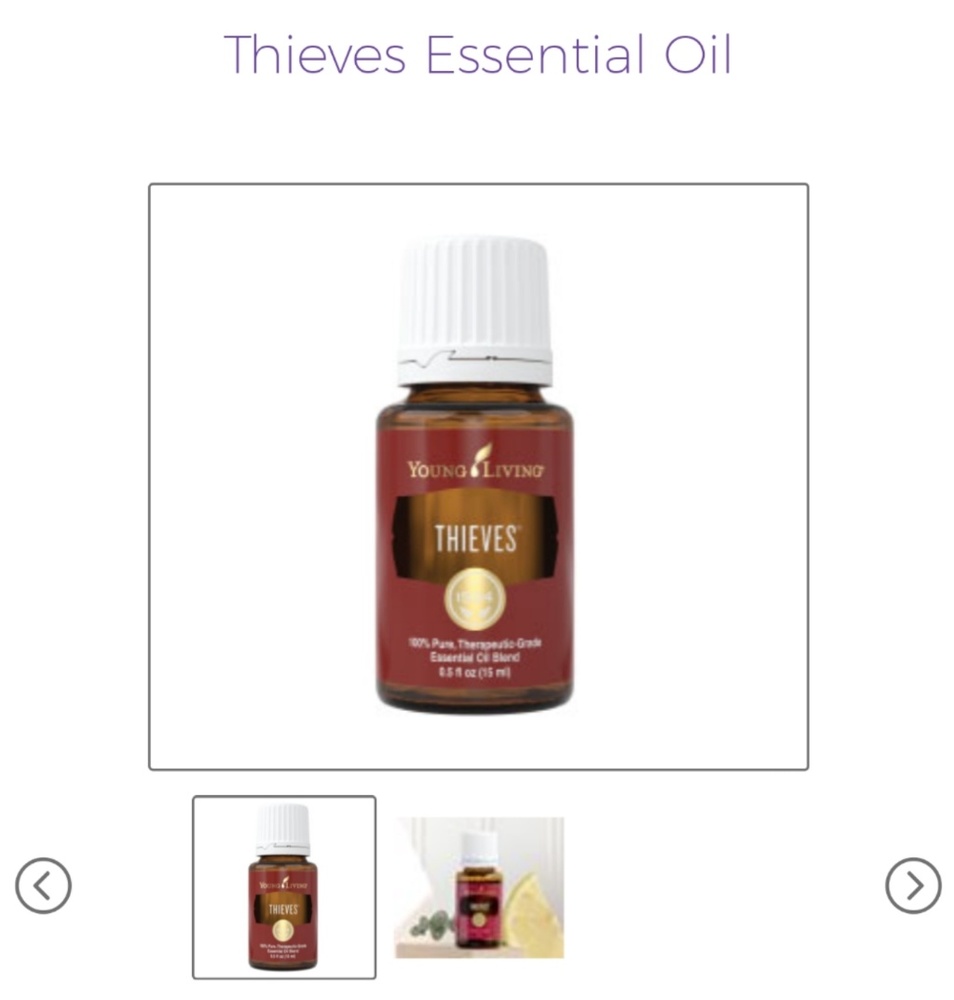 Yiung Living pure Thieves essential oil